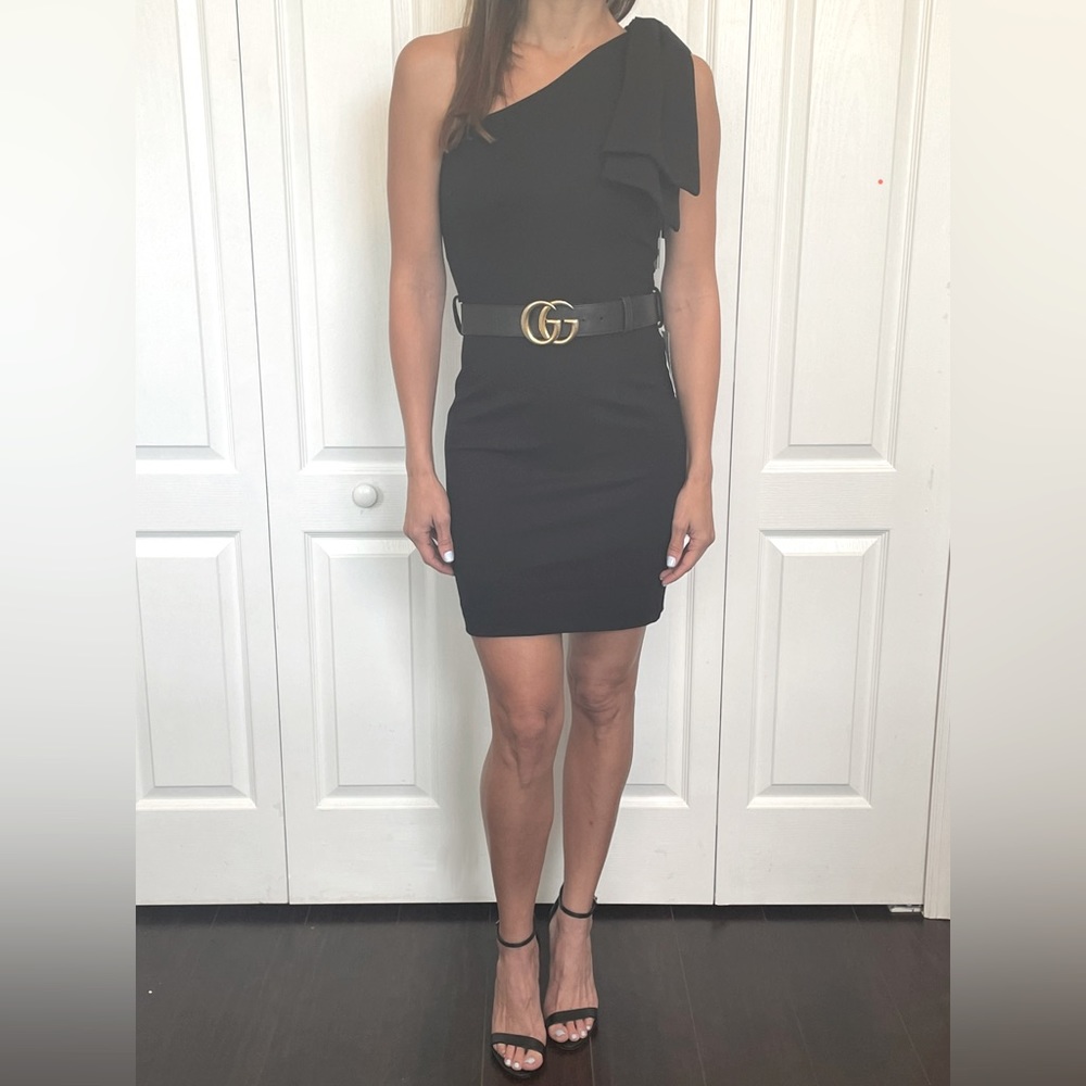 Lavish Alice Black Mini Dress